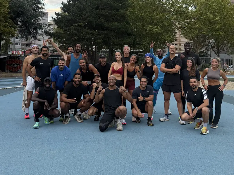 Toute l'équipe du Cracks on Track Run Club